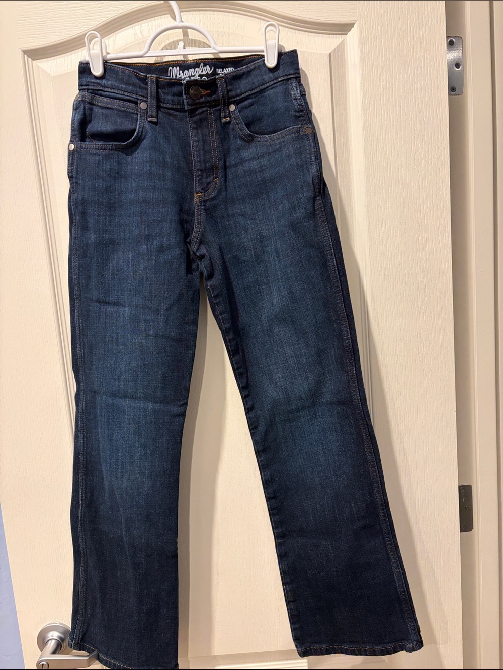 Wrangler Retro Boot Fit Dark Blue Jeans 14 Slim